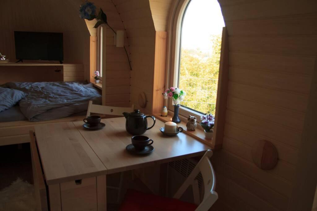 Schmidis Igluhuts Im Pfaffenwinkel - Tiny House 1 Apartment Apfeldorf ภายนอก รูปภาพ