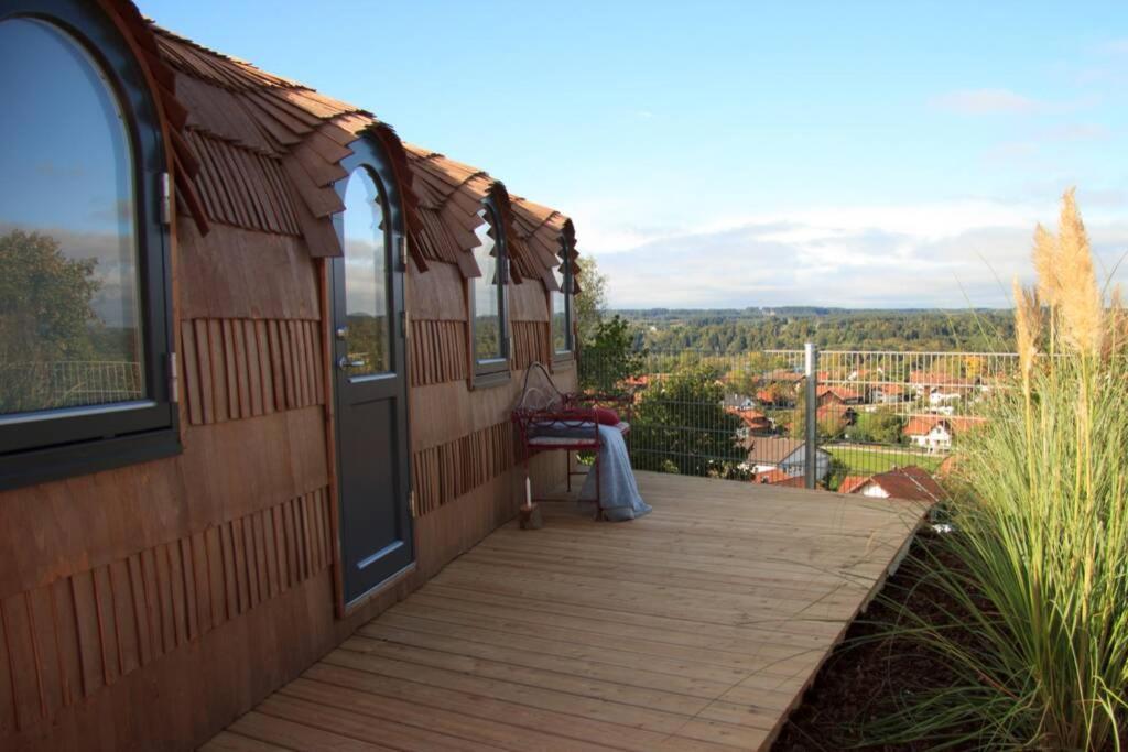 Schmidis Igluhuts Im Pfaffenwinkel - Tiny House 1 Apartment Apfeldorf ภายนอก รูปภาพ